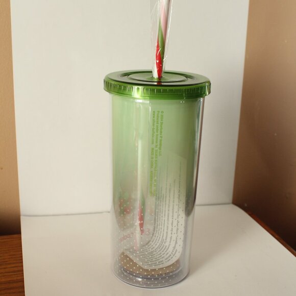 Strawberry Shortcake 20 oz. Travel Tumbler Cup With Straw - Picture 3 of 4